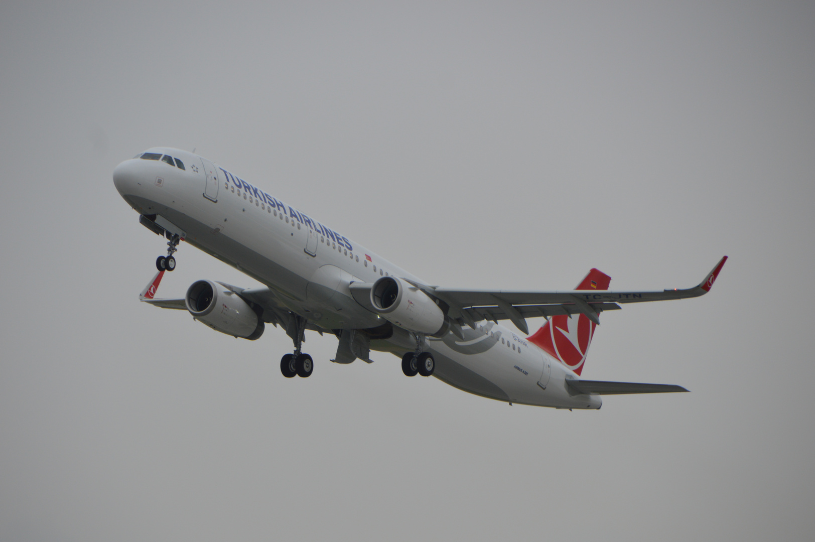 Turkish Airlines beim starten