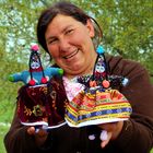 Turkish doll saleswoman in Cappadocia unworked