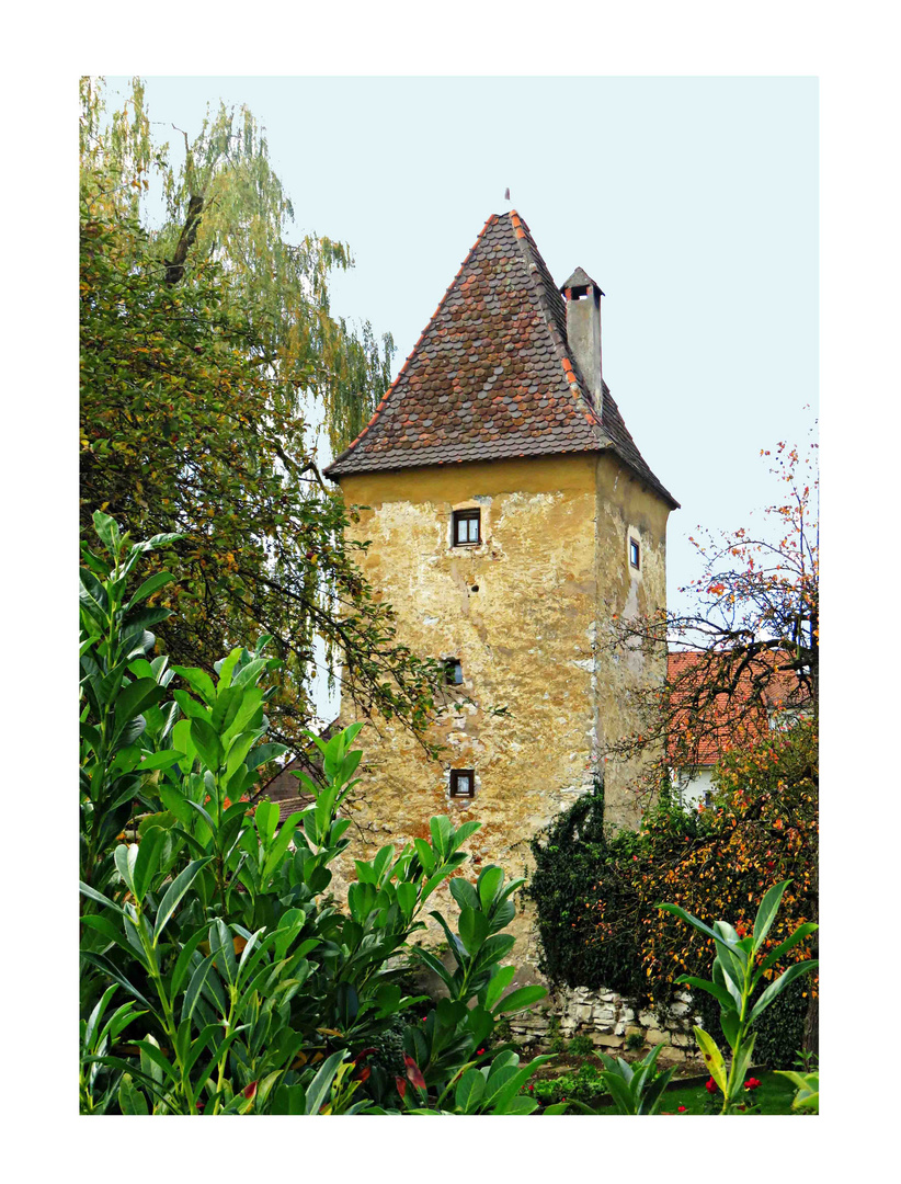 Turm an unteren Stadtmauer