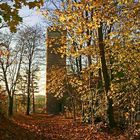 Turm der alten Stadtmauer von Landsberg