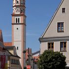 Turm der Frauenkirche, Lenbachstr., Schrobenhausen, Juli 2014