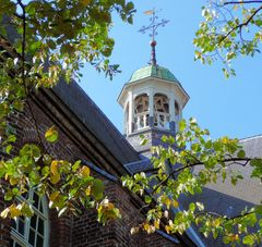 Turm der Joriskerk in Venlo/Niederlande