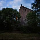 Turm der Klosterkirche auf dem Petersberg