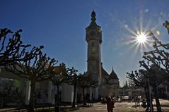 Turm der Kuranlage von Sopot (Zoppot) bei Danzig