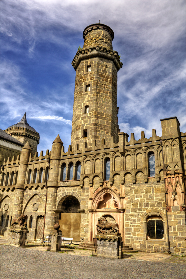 Turm der Löwenburg