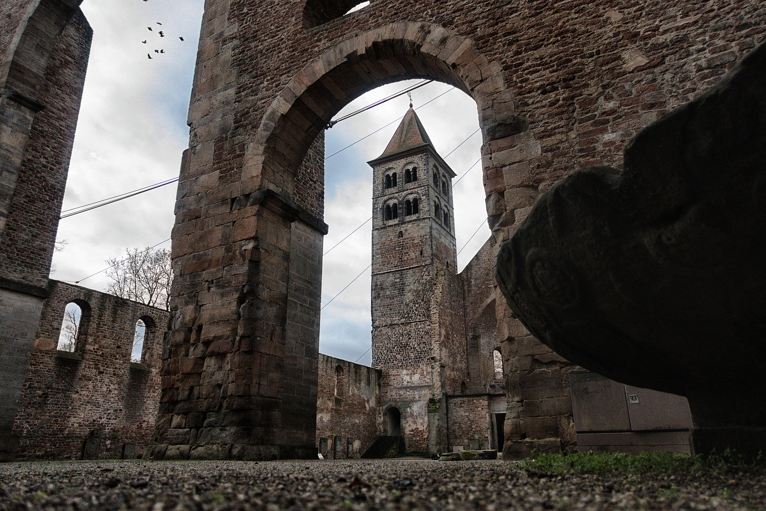 Turm der Stiftskirche in Bad Hersfeld