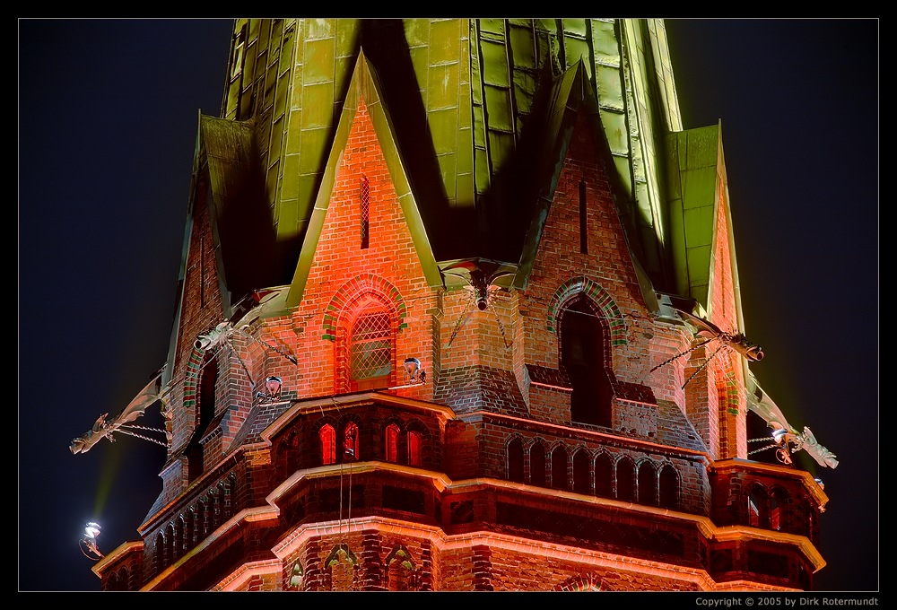 Turm der St.Nikolai-Kirche in Lüneburg No.2