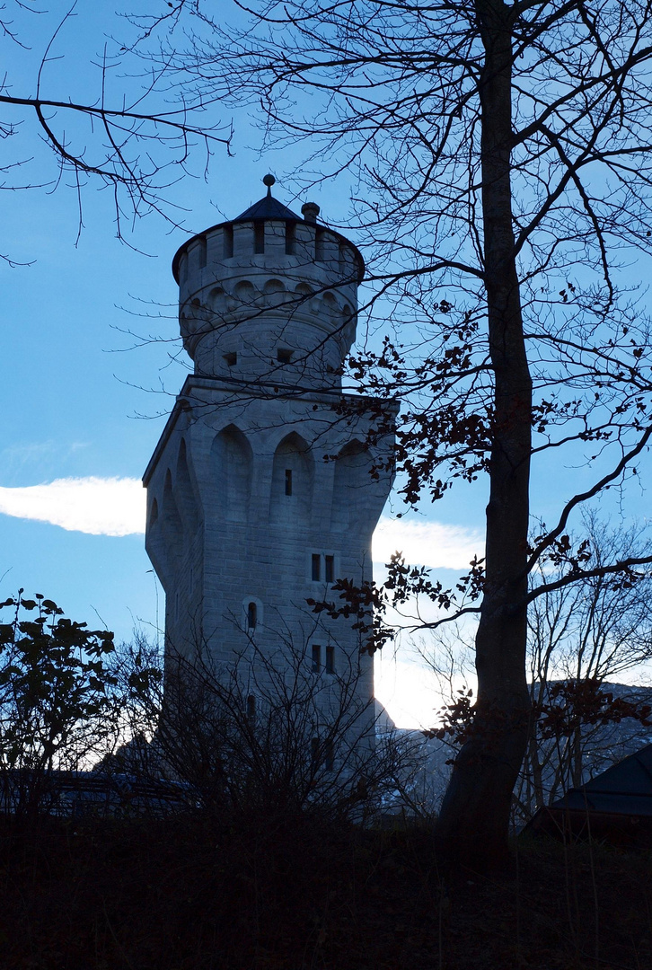 Turm des Märchenschlosses Neuschwanstein