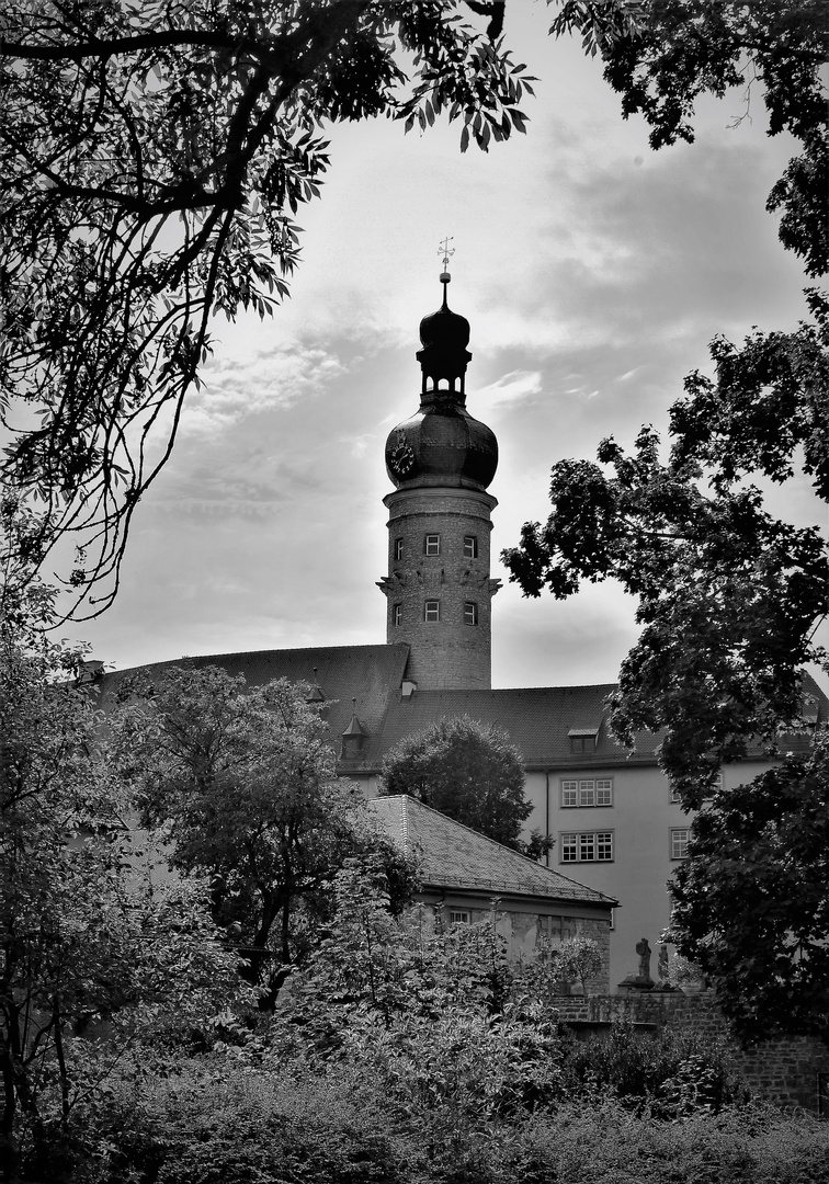 Turm des Schlosses zu Weikersheim