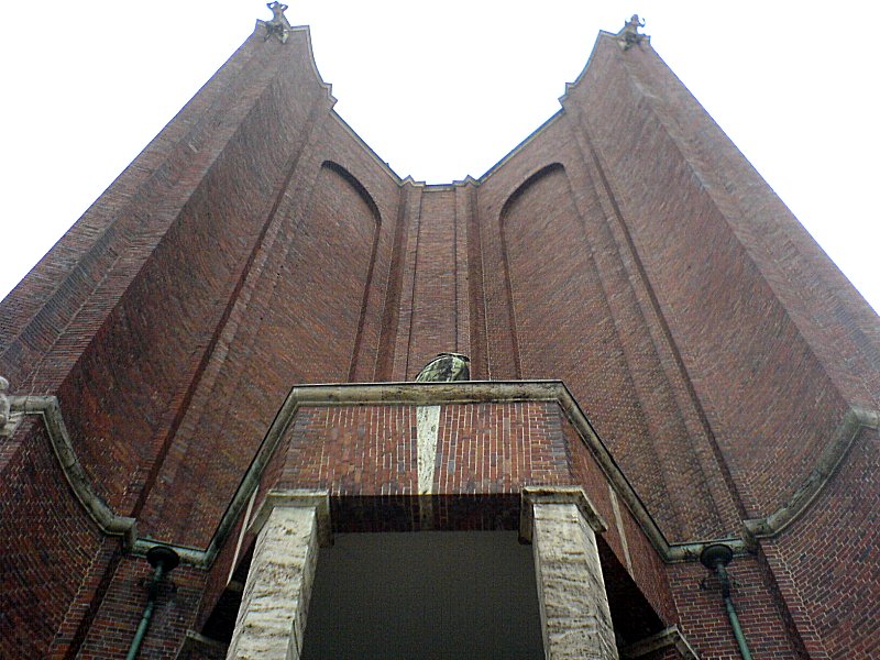 Turm des Ullsteinhaus (Nordseite) - Berlin