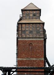 Turm eines Sägewerks