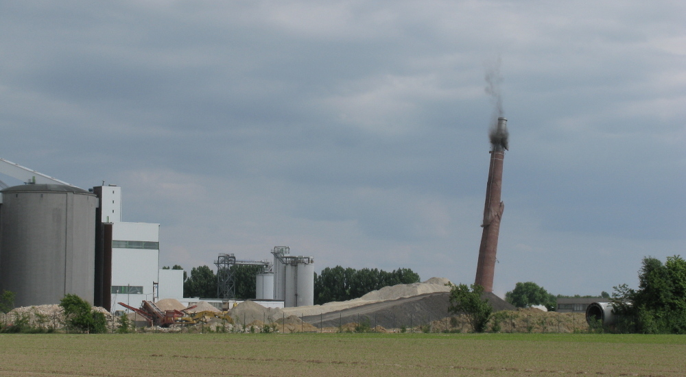 Turm fällt...