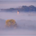 Turm im Nebel