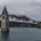 Turm im Reschensee