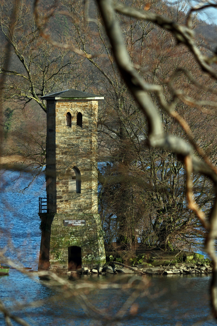 Turm im See