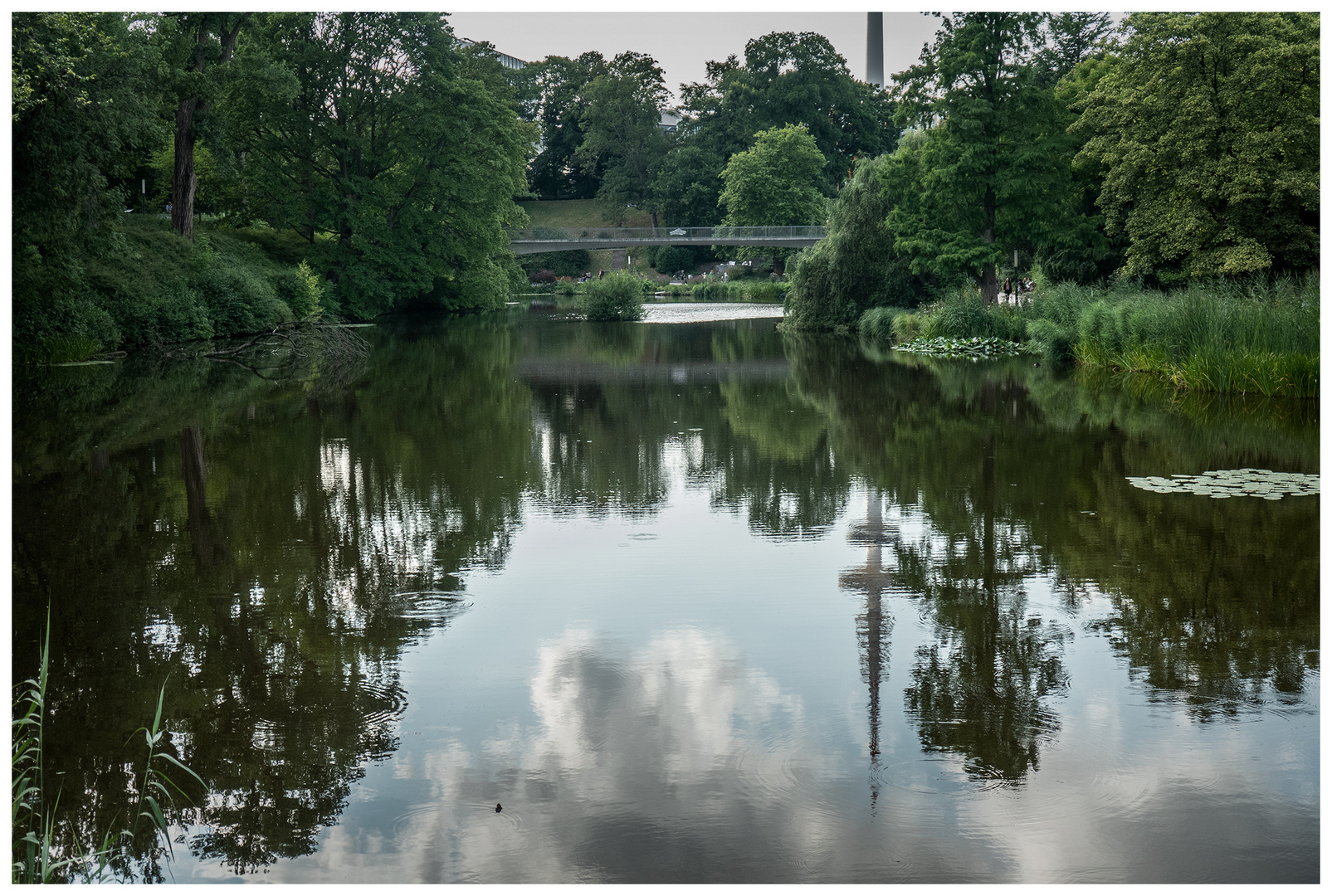 Turm im Wasser