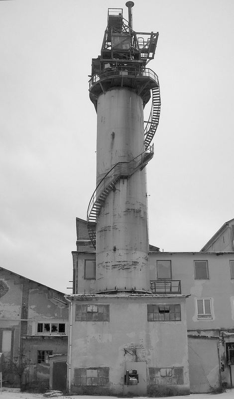 Turm in der Zuckerfabrik