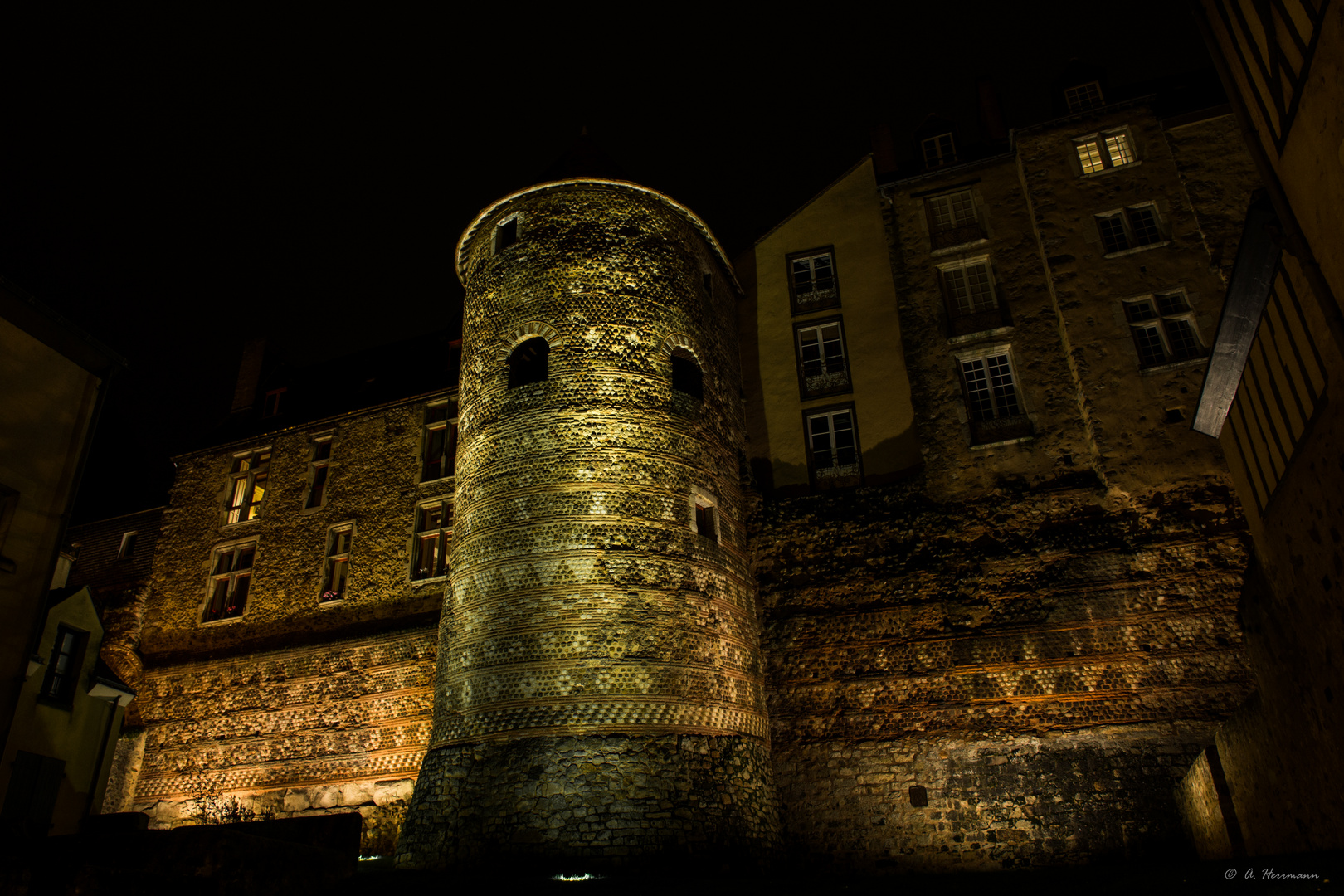 Turm in Le Mans, France