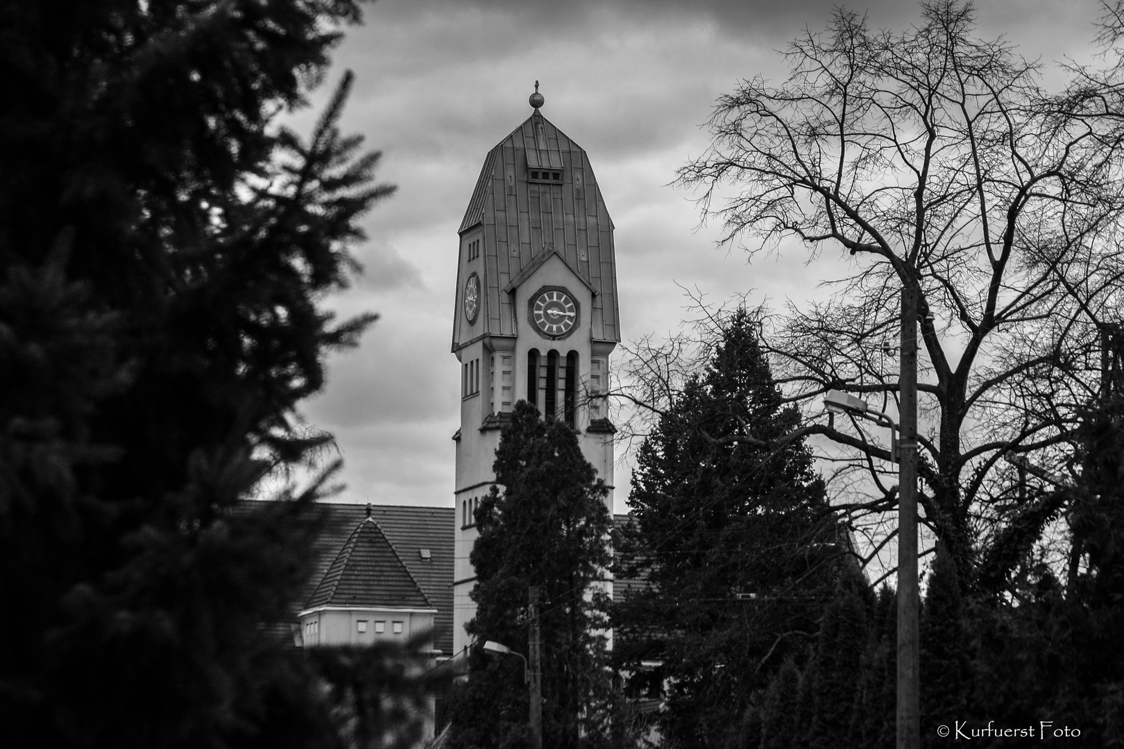 Turm Josephskirche in Dresden - Trachau