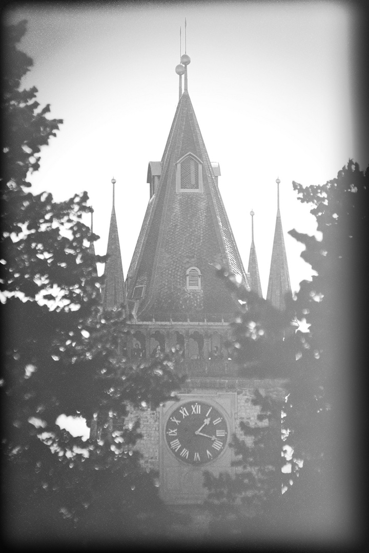 Turm mit Daguerreotype