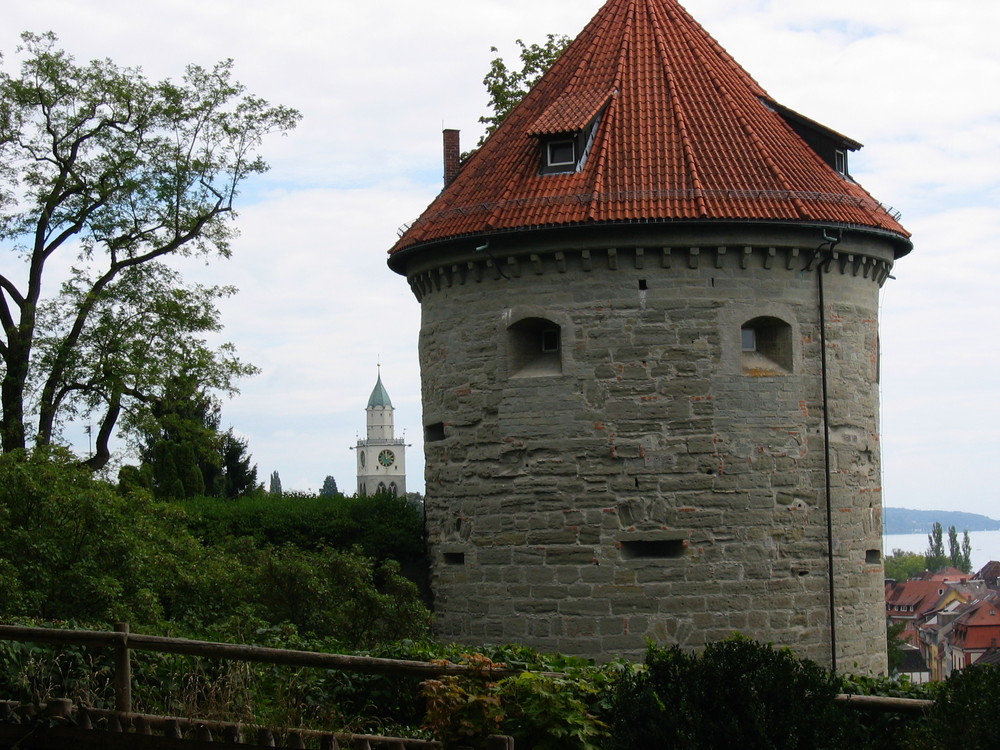 Turm mit Gesicht