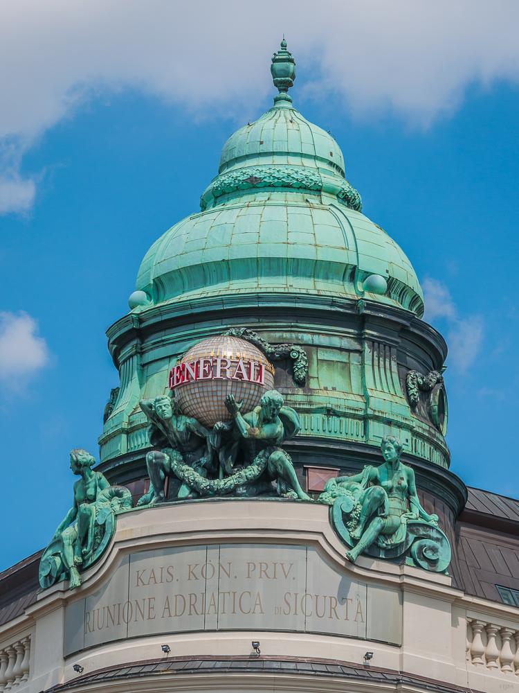 Turm mit Patina