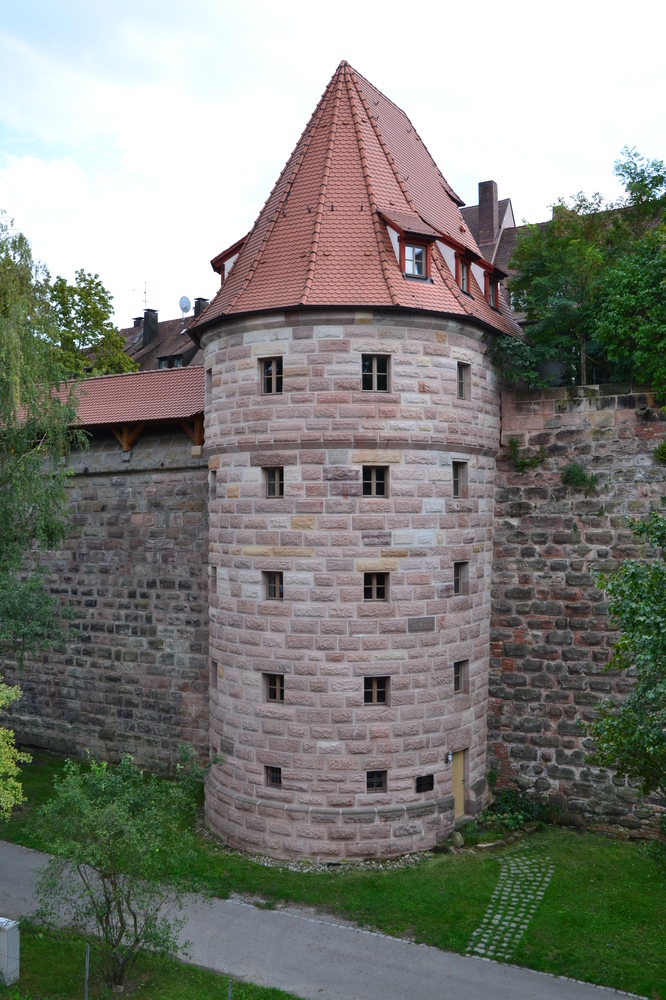 Turm Nürnberg Stadtmauer