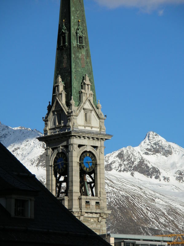 Turm über St. Moritz