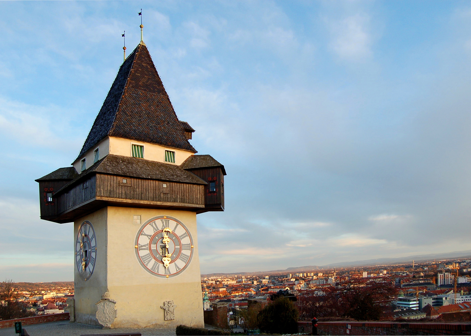 Turm + Uhr = Uhrturm