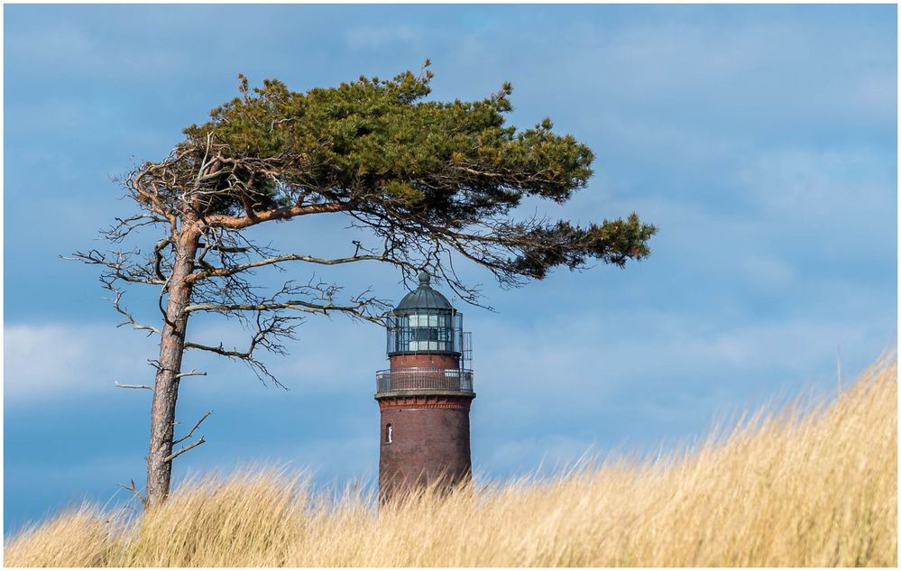 Turm unter Windflüchter