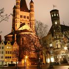 Turm vom Stapelhaus und Kirche Gross Sankt Martin (24.02.2012) (1)