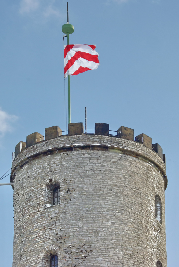 Turm von der Sparrenburg ( Bielefeld )