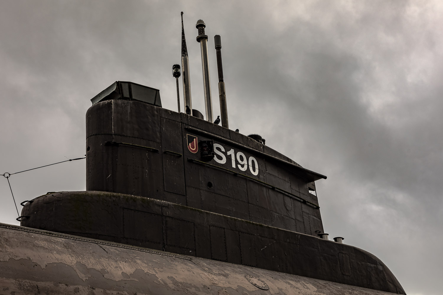 Turm von U 11/Nato Kennung S190