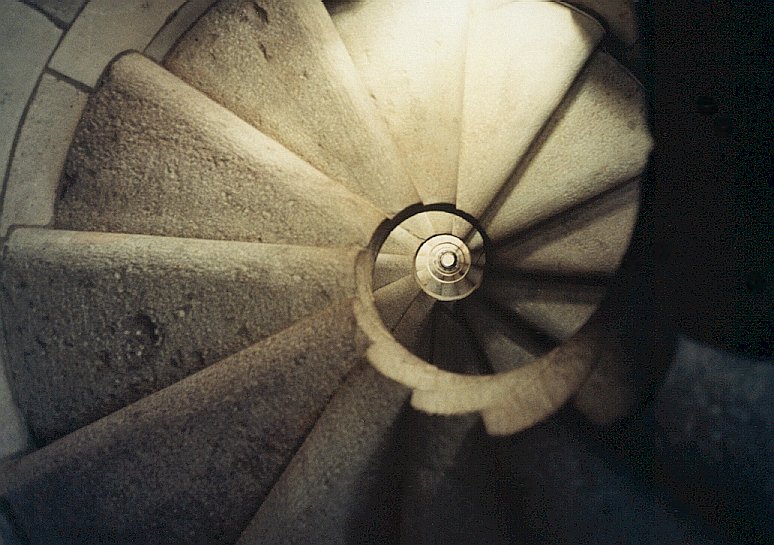  Turmaufgang in der Sagrada Familia, Barcelona