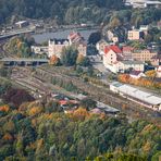 Turmblick auf den Bahnhof Löbau