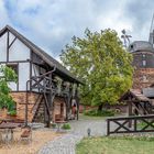 Turmholländerwindmühle in Dörrwalde