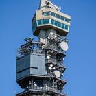 Turmkorb und Technik des Fernsehturms St. Chrischona