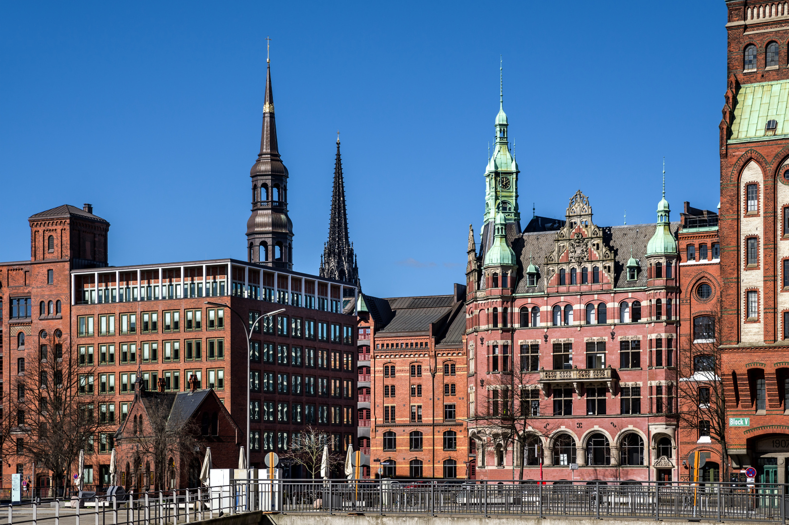 Turmsilhouette Speicherstadt