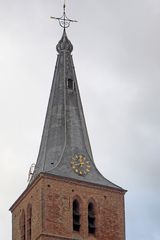 Turmspitze der Protestantischen Kirche zu Domburg (Zeeland, NL)