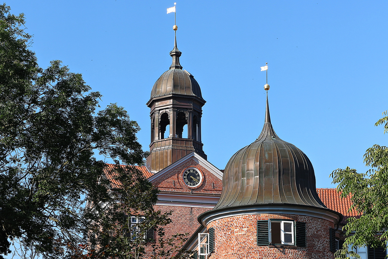 Turmspitzen vom Schloss Eutin