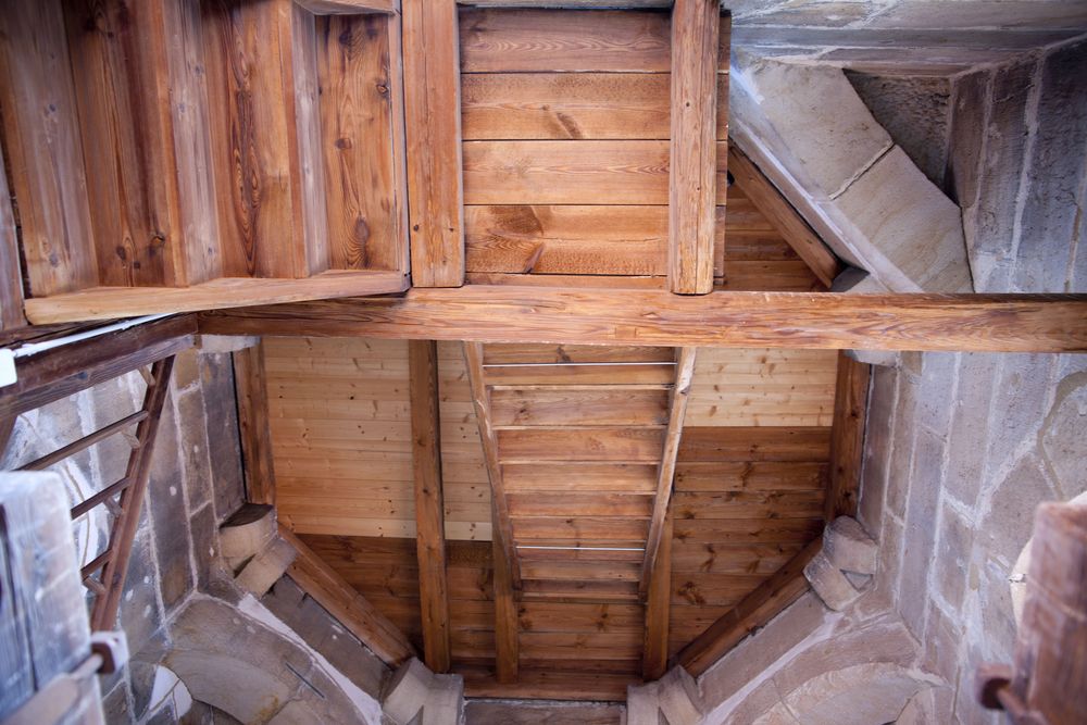 Turmtreppe im Dom zu Meißen