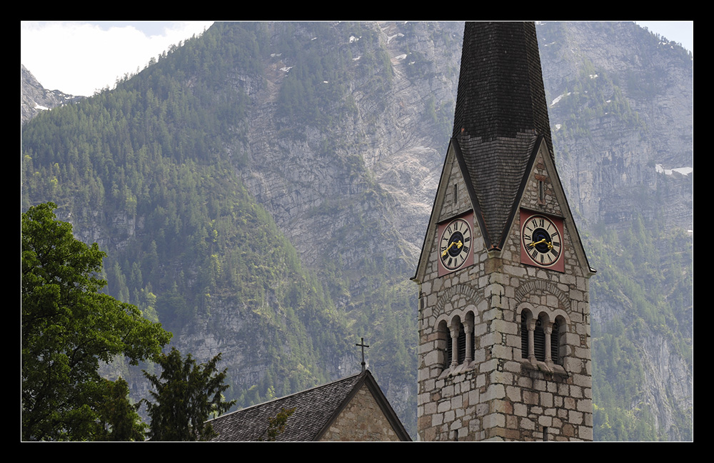 Turmuhr Hallstatt