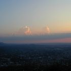 Turmwolken am Abend (Von der Achalm)