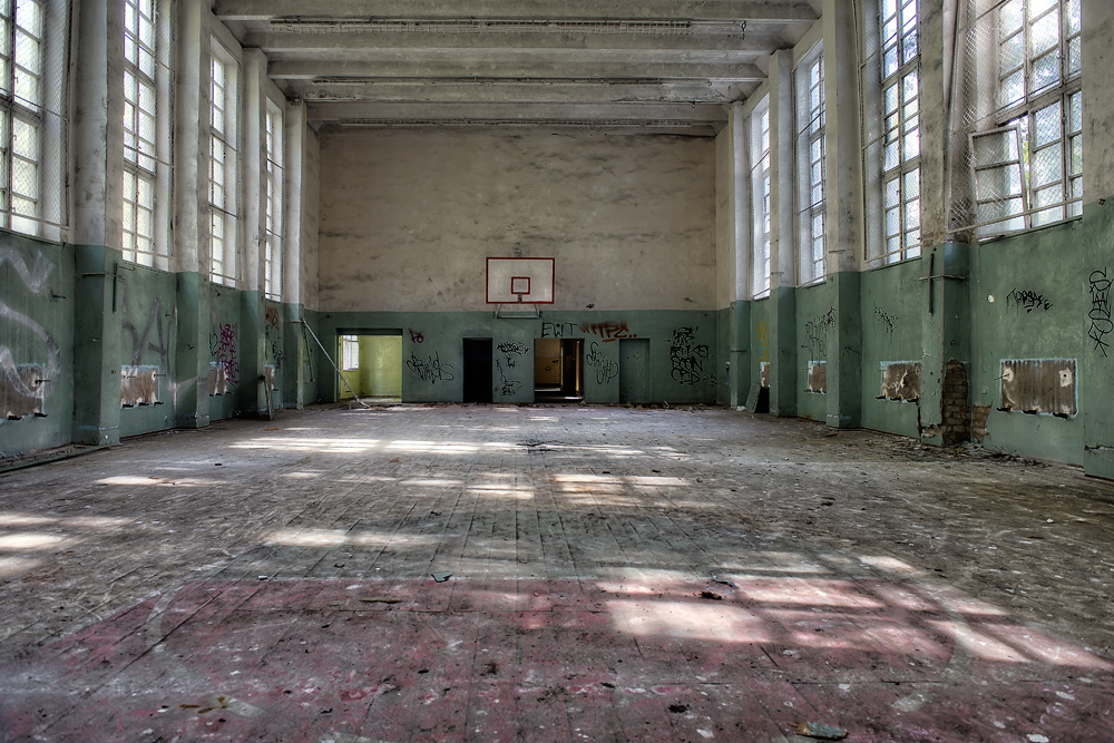 Turnhalle: Seitenwechsel