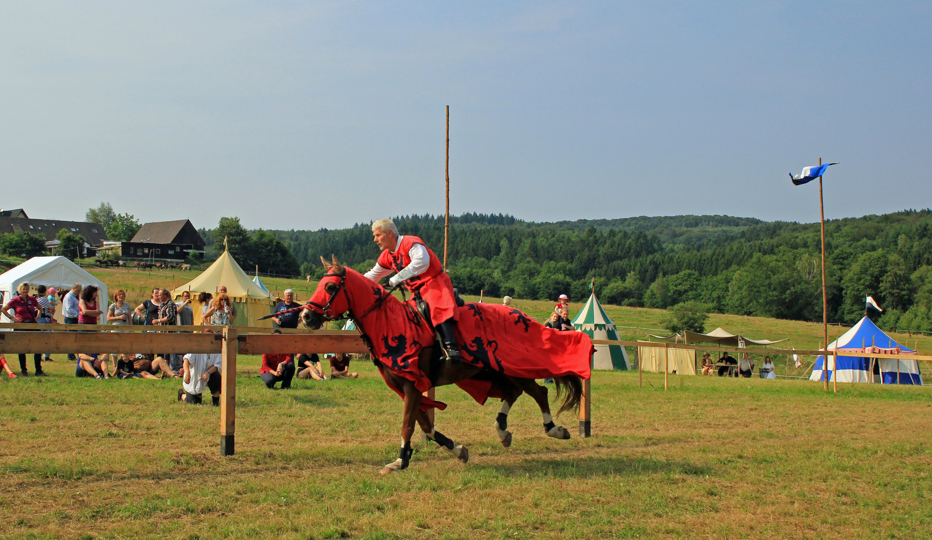 Turnier der Lanzenritter usw. auf der Alten Heide (57258 Freudenberg) 8