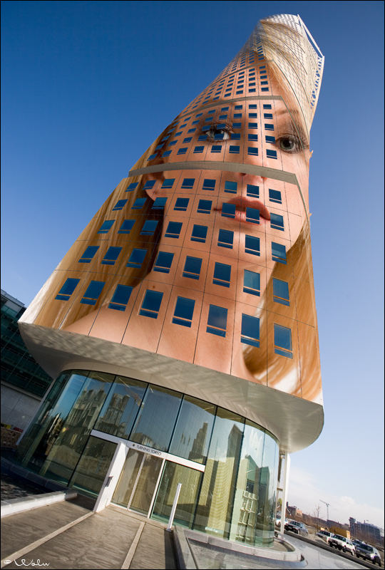 Turning Torso in Malmoe, Sweden