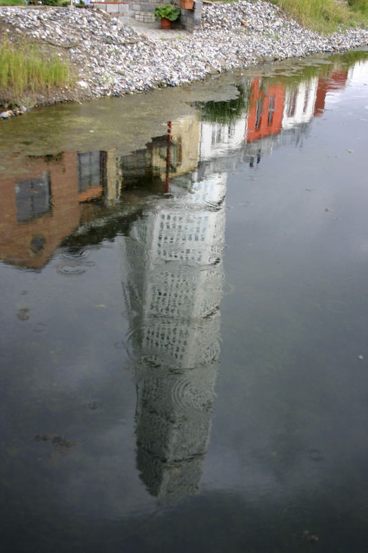 Turning Torso - Spiegelung