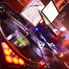 Turntables in der Disco