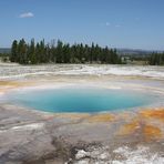 Turqoise Pool im Midway Geyser Basin...