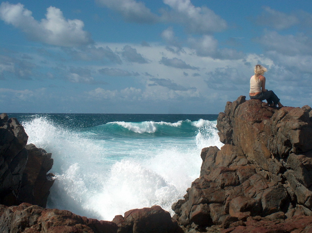 turquoise wave